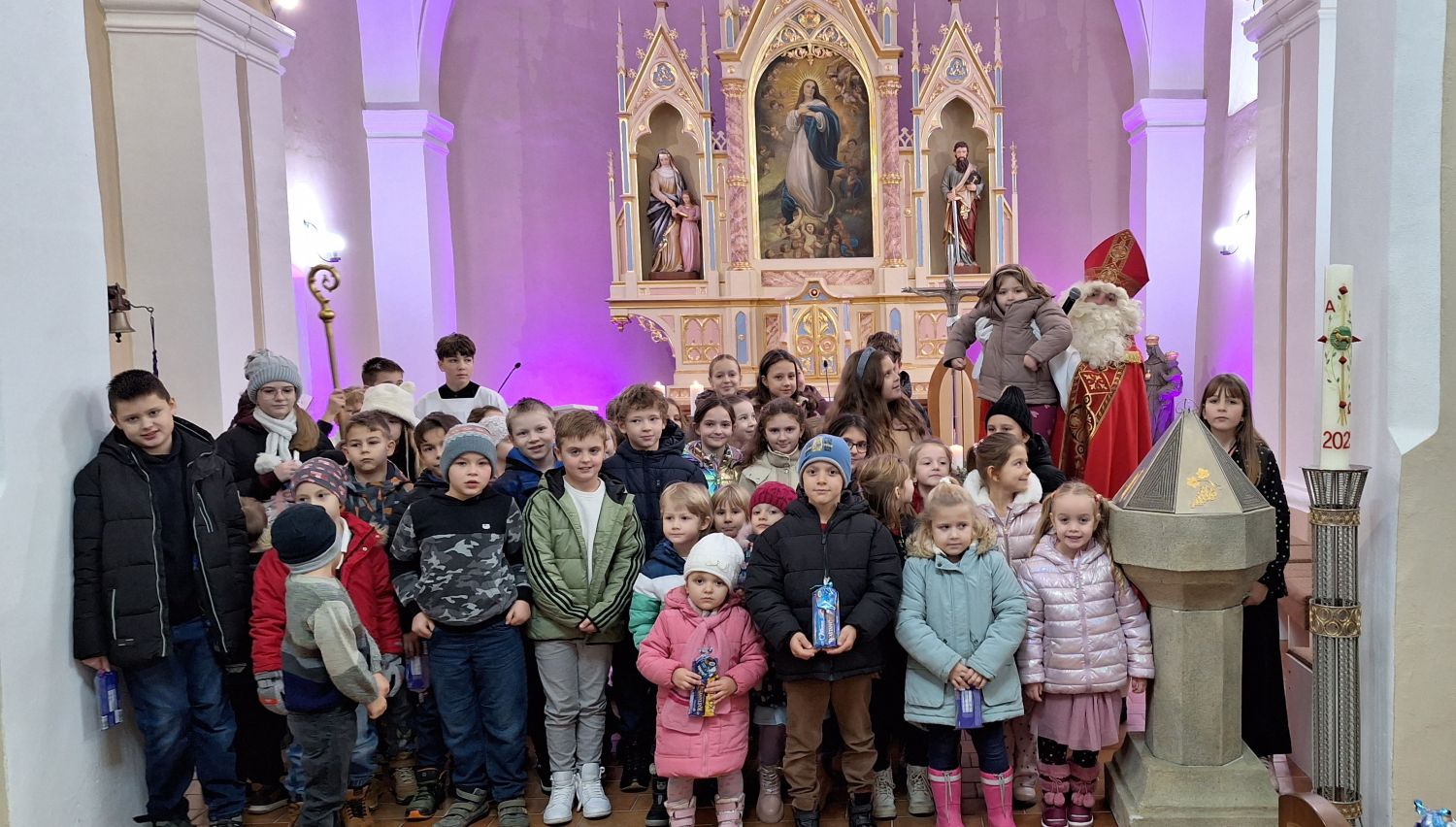 Sv. Mikuláš sa stretol s deťmi – 7. december 2025