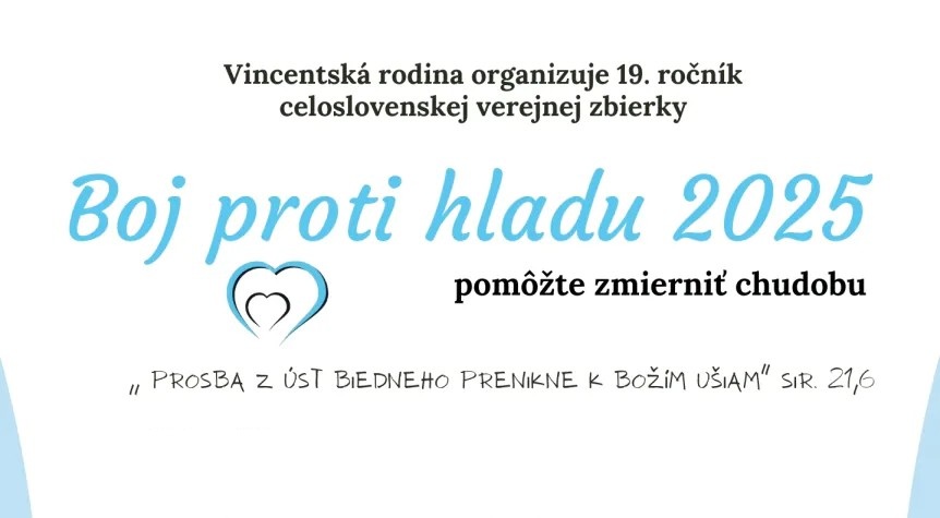 Zbierka Boj proti hladu – 16. november 2025