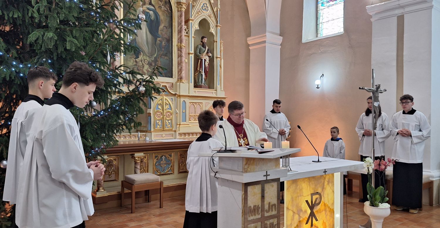 Mons. Peter Beňo navštívil našu farnosť – 11. január 2026